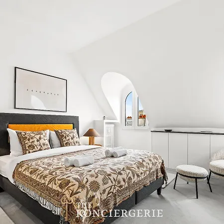 Duplex Luxueux Et Elegant Vue Tour Eiffel * פריז