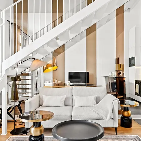 Duplex Luxueux Et Elegant Vue Tour Eiffel Appartement